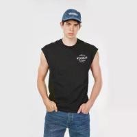 ราคา WRANGLER เสื้อยืดแขนสั้นผู้ชาย / ผู้หญิง คอลเลคชั่น Wrangler x Carabao รุ่น WR F423UTSLN03 สีดำ (1730094552406723076)