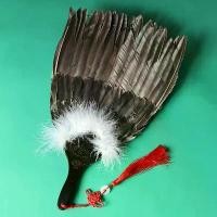 ราคา พัดลมขนนกห่าน, พัดลม Kongming, พัดลม Zhuge Liang, พัดลมงานฝีมือ, พัดลมของขวัญ, พัดลมพรอพ, เหมาะสำหรับใช้การแสดง (1731983190807971408)