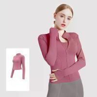 ราคา นางสาว เสื้อโยคะ ยืดหยุ่นสูง เสื้อกีฬา วิ่งกลางแจ้ง สลิมมิ่ง เสื้อโยคะฟิตเนส แขนยาว ชุด โยคะ ทูโทน เสื้อสเวตเชิ้ตแขนยาว บอดี้สูท เสื้อแจ็คเก็ตแขนยาวมีซิป ชุด ฟิตเนส (1731810425093784858)