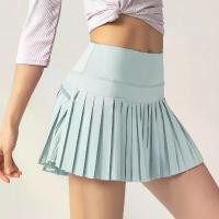 ราคา กระโปรงกีฬา สำหรับผู้หญิง เหมาะสำหรับเทนนิส กางเกงขาสั้น วิ่ง ฟิตเนส ออกกำลังกาย โยคะ Sport เสื้อผ้า สีครีม (1730819228006123820)