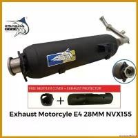 ราคา monocoeshop ใช้งานได้ ท่อแต่งทรงเดิม E4 ESPADA AEROX155 28MM Motorcycle มอเตอร์ไซค์ (1730653705763195677)