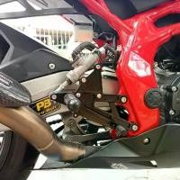 ราคา จัดส่งจากกทม เกียร์โยงสนามแข่ง CBR250RR rearset ฮอนด้า honda CBR250 สนามแข่ง WM RACING SP STANDARD มอเตอร์ไซค์ Motorcycle แฮนด์ (1730843151387429275)