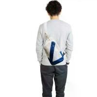 ราคา กระเป๋าคาดอกคาดหลัง มือสองแบรนด์ Gotcha งานหนังPUสีขาวตัดฟ้า สายสะพายยาวปรับได้ซ้ายขวา ชี้ เป้า โปรถูก ที่เก็บ แว่น ตา ลดราคา ของ แท้ ลิขสิทธิ์ something apparels (1732030555539343247)