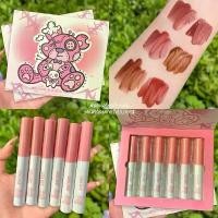 ราคา ส่งฟรี/ส่งไว ลิปสติก เซตลิป Uslike Lip ลิปจุ่ม 6 แท่ง 6 สี โทนอิฐ โทนแดง เนื้อเวลเวท ลิปกันน้ำ ติดทนนาน 4u2 ที่ ติดตา ชั้น เนียน ติดทน กัน น้ํา สบู่ ล้าง แปรง แบบ ตลับ เจ้า แรก รับ ผลิต ลิปสติก ลิป (