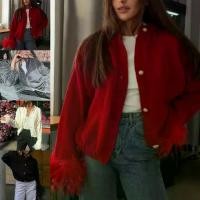 ราคา เสื้อสเวตเตอร์ถัก, ผู้หญิงฤดูใบไม้ร่วงกำมะหยี่เย็บปะติดปะต่อกันข้อมือแขนยาว, เสื้อคาร์ดิแกนแฟชั่น เสื้อ สติช อก 50 ใส่ ทํางาน ครอปลูกไม้ ขาว แฟชั่น คุณ นาย ชุด ลาย ดอก จ้า เล่น ส (1731644593190438631)