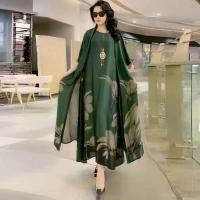 ราคา เดรสผ้าไหม ระดับไฮเอนด์ สำหรับผู้หญิง ชุดทูพีซ สไตล์ใหม่ ฤดูใบไม้ผลิ ฤดูร้อน 2025 เรียบหรู กระชับสัดส่วน เดรสสูทพิมพ์ลาย เสื้อ ผ้า สงกรานต์ ผ้า คอตตอนอินเดีย ชุด ผ้า ลินิน (1732329166801373528)