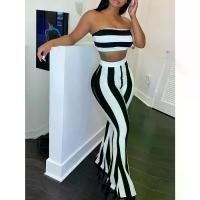 ราคา ชุดเสื้อและกางเกงขายาวลายทางสำหรับผู้หญิง, กางเกงขาบาน, [COD] สงกรานต์ ชุด เสื้อ พลีท เซ็ท ขายาว สวยๆ เดรส อัด พลีท ชุด จั๊ม สูท (1732005353060271620)