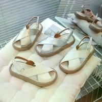 ราคา รองเท้าแตะสำหรับเด็กผู้หญิงและเด็กผู้ชาย, ฤดูร้อนใหม่, สีทึบ, รองเท้าเด็ก, รองเท้าแตะชายหาดแฟชั่น, รองเท้าแตะไขว้ลำลอง รองเท้า ทรงเอ หู หนีบ รองเท้ากินขา สงกรานต์ รองเท้า พื้น ทอง (1731427975603651795