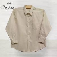 ราคา เสื้อเชิ้ตแขนยาวผู้ชายคอปกผ้าคอมทวิวสีครีม มีไซส์เล็ก-ไซส์ใหญ่ M-6XL รอบอก 42-64นิ้ว ขายดีประจำเดือนนี้ Man Clothing สยอง ขวัญ คอลเลคชั่น สงกรานต์ พรรคประชาชน cc bmw (1731663112561003293)