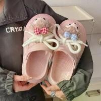 ราคา อุดตันผ้าถักระบายอากาศ เชอร์รี่ เชอร์รี่ สำหรับผู้หญิง คอลเลคชั่นใหม่ฤดูใบไม้ผลิ 2565 รองเท้าแตะการ์ตูน รองเท้าแตะในร่มและลำลองอเนกประสงค์ รองเท้า พื้น ทอง แตะเสริม ส้น รองเท้า (1731337832257914549)