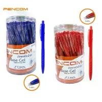 ราคา Pencom ปากกาลูกลื่น หมึกน้ำมัน ขนาด 1.0 มม. (CPS02) แบบกด หมึกน้ำเงิน, หมึกแดง (ยกกระปุก 50 ด้าม) สินค้าแนะนำ อุปกรณ์ การเรียน ตราม้า บ เ ล า ิ น ดินสอสี ฟ้า fountain pe (1732075910640012097)
