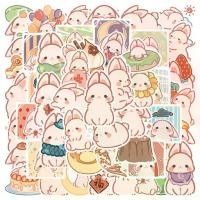 ราคา สติ๊กเกอร์การ์ตูน 50 ชิ้น รูปกระต่ายน่ารัก สไตล์ต่างๆ เหมาะสำหรับ DIY กราฟฟิตี้ สมุด สติ๊กเกอร์ ป้องกันการซีดจาง สไตล์ผู้หญิงที่ละเอียดอ่อน รูปกระต่ายสีชมพู สำหรับเด็ก ขวดน้ำ ของขวัญเด็ก กาวในตัว (173