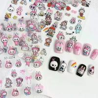 ราคา สติ๊กเกอร์ติดเล็บ ลาบูบู ดีไซน์น่ารัก ลายการ์ตูนจิตรกรรมฝาผนัง 3 มิติ เหมาะสำหรับเด็ก สมุด DIY โทรศัพท์ กล้อง สติ๊กเกอร์ติดเล็บ (1731959044366305229)