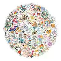 ราคา สติ๊กเกอร์คำศัพท์ภาษาอังกฤษ สติ๊กเกอร์แรงบันดาลใจ 50 ชิ้นและ 100 ชิ้น สีสันสดใส ไม่ซ้ำใคร เหมาะสำหรับกระเป๋าเดินทาง สมุด โทรศัพท์ แล็ปท็อป และเครื่องเขียน สติ๊กเกอร์เด็กผู้หญิงแล (1730101747412011657)