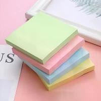 ราคา [พร้อมส่ง] กระดาษโน๊ต 100 แผ่น มีกาว ออกใบกำกับภาษีได้ กระดาษโน้ต เครื่องเขียน post sticky note ตกแต่ง diy สมุด โพสอิท (1731736359384810602)