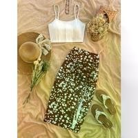 ราคา ชุดฤดูร้อน 2 ชิ้น สไตล์วันหยุดลำลอง เสื้อเกาะอกสีทึบ กระโปรงแยกลายดอกไม้ [COD] เสื้อ พลีท เซ็ท ขายาว สวยๆ สร้อย สมายด์ สไตล์ สาวอวบ ชุด ลูก ไม้ ออก งาน เดรส อัด พลีท (1732052736230983172)