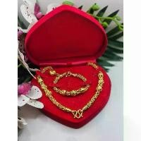 ราคา เซต สร้อย+ข้อมือ ตาไก่มีนา นน 2บาท สร้อยห้อยพระ สร้อยคอ y2k (1731777274727270268)