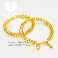 ราคา สร้อยข้อมือไททาเนียม สำหรับผู้หญิง ชุบทอง ที่หนีบแหวนฤดูใบไม้ผลิ สร้อยข้อมือไวรัส ไม่ซีดจาง กว้าง 0.5 ซม. ยาว 16 ~ 20 สร้อย คอเงิน แท้ (1731718513177822216)