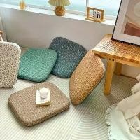 ราคา เบาะเก้าอี้แฟนซี Yeldreams นุ่มสบาย เบาะรองนั่งเมมโมรี่โฟม ดีไซน์ชั้นกันลื่น ซักเครื่องได้ ผ้าปอนด์ทนทาน ใช้ได้หลายฤดู เหมาะสำหรับรับประทานอาหาร สำนักงาน ของตกแต่งบ้าน 17.72x17.72 นิ้ว (17317545126086