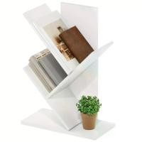 ราคา ชั้นวางหนังสือต้นไม้ DIY, ตู้หนังสือต้นไม้ยืนบนพื้นไ 3 ชั้น, สีขาว, เฟอร์นิเจอร์ตกแต่งทันสมัย, ออแกไนเซอร์ประหยัดพื้นที่, เหมาะสำหรับห้องนั่งเล่น, ห้องนอน, สำนักงาน, ชั้นวางจอแสด (1731840732880602542)