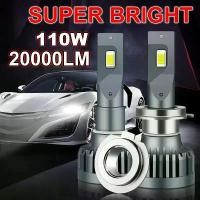 ราคา ไฟหน้ารถ, บลูทูธ, 2pcs, 110W, 20000LM, H7, H4, H1, H8, H11, H3, HB3 9005, HB4 9006, ไฟ LED, หลอดไฟอัตโนมัติ, สีขาว (1731944169328838493)