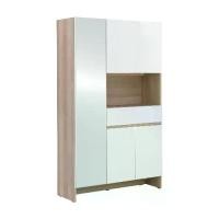 ราคา INDEX LIVING MALL ตู้รองเท้าอเนกประสงค์ รุ่นเพรสตัน ขนาด 120 ซม. - สีขาว/เลอบาน่า โอ๊ค (1732054226499241016)