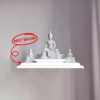 ราคา หิ้งพระ มุมบูชา3 หิ้งติดผนัง สไตล์โมเดิร์น สีขาว (1729429207922870412)