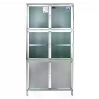 ราคา CLOSE ตู้กับข้าวอลูมิเนียม 80x50x151 ซม. LUSTY สีขาว (1/2) (1729694448304294770)