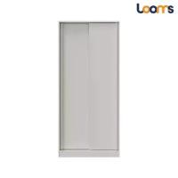 ราคา Looms ตู้เสื้อผ้าบานเลื่อน รุ่น Ronald สีขาว (110x60x180 ซม.) (1729734282641509034)