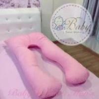 ราคา COD Babyandsweetmom หมอนคนท้อง หมอนรองครรภ์ หมอนสุขภาพ หมอนตัวยู U-Shapeสีชมพู (1731822394254920433)
