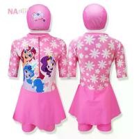 ราคา My Little Pony ชุดว่ายน้ำเด็ก ชุดว่ายน้ำเด็กหญิง ลายโพนี่ จาก NADreams รุ่นเด็กโต สีชมพู (1731992398197196274)