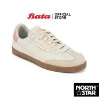 ราคา พร้อมส่งจากไทย Bata บาจา North Star รองเท้าผ้าใบสนีคเกอร์แบบผูกเชือก สำหรับผู้หญิง รุ่น NEW STRIKER สีชมพู 5205144 สีเบจ 5208144 (1731579849702212672)