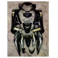 ราคา ชุดสีเวฟ125 i สีดำมุกล้วน สีดำ15 ชิ้น (ปี2005-2007) รุ่นไฟเลี้ยวบังลม (15ชิ้น พร้อมแปะลายเนียนๆ) (1732201635544008525)