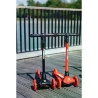 ราคา [COD] [พร้อมส่ง] [จัดส่งทันที] Ferrari Twist Scooterเฟอร์รารี่ สกู๊ตเตอร์ 3ล้อ ล้อมีไฟ มีเบรกหลัง - สีดำ / แดง FXK5 (1732204073833564405)