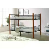 ราคา (½) TRUFFLE เตียงเหล็ก 2ชั้น 3.5ฟุต รุ่น PAYTON สีดำ (1730115372144692082)