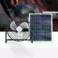 ราคา พัดลมโซล่าเซลล์ ขนาด 14 นิ้ว (สีดำ) พร้อมแผงโซล่าเซลล์ 20W. (แบตเตอรี่ในตัว) (1729639254377334989)