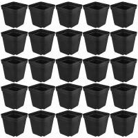 ราคา กระถางดอกไม้บอนไซ กระถางดอกไม้ขนาดเล็ก ทรงสี่เหลี่ยม ดินเผา สีดำ เหมาะสำหรับพืชอวบน้ำ 100 ชิ้น (1731992781683460020)