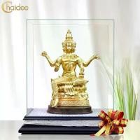 ราคา พระพรหมสี่หน้า ท้าวมหาพรหม ผลงานประติมากรรม (สีทอง) (1731098822692146136)