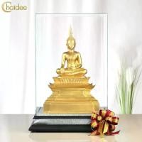 ราคา ผลงานประติมากรรม "หลวงพ่อพระใส" หน้าตัก 5 นิ้ว (สีทอง) (1731024512789285848)