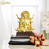 ราคา สมเด็จพระพุฒาจารย์ (โต พฺรหฺมรํสี) ,สมเด็จโต, หลวงปู่โต, สมเด็จวัดระฆัง ผลงานประติมากรรม ขนาดหน้าตัก 5 นิ้ว (สีทอง) (1731098820476111832)