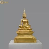 ราคา ผลงานประติมากรรม "หลวงพ่อพระใส" หน้าตัก 5 นิ้ว (สีทอง) (1732044323796716216)