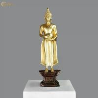 ราคา พระประจำวันพุธ พระพุทธรูปปางอุ้มบาตร พระประจำวันเกิด (สีทอง) (1732050471409453752)