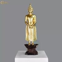 ราคา พระประจำวันอาทิตย์ พระพุทธรูปปางถวายเนตร พระประจำวันเกิด (สีทอง) (1732050263781313208)