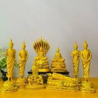 ราคา พระประจำวันเกิด สีทอง รุ่นหน้าตัก5นิ้ว เนื้อมวลสารเเร่เหล็กน้ำพี้ ออกแบบระบบ 3D งานสวยคมชัด (1731485299414697306)