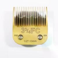 ราคา ชุดใบมีดปัตตาเลี่ยนสุนัขสัตว์เลี้ยง สีทอง 3#13 มม. ถอดออกได้ เข้ากันได้กับปัตตาเลี่ยนชุด Andis, Oster A5, Wahl KM10 (1732142353779624255)