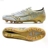 ราคา รองเท้าฟุตบอล รองเท้าสตั๊ด Mizuno Alpha Elite MD, สีทอง, สำหรับผู้ชาย, P1GA246250, เหมาะสำหรับการแข่งขัน mizuno morelia 2 club (1732015339516036396)