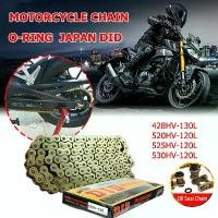ราคา โซ่ สีทอง DID Oring 428 520 525 530 จำนวน 120 130 ข้อ 428HV-130L 520HV-120L 525HV-120L 530HV-120L โซ่มอเตอร์ไซค์ Did Oring 428 520 525 530 จำนวน 130L-428HV 120L - 520HV 525HV 530 (1729786944951650535)