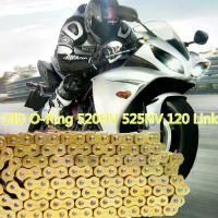 ราคา โซ่ สีทอง DID Oring 520 จำนวน 120 ข้อ 520HV 120L 525HV 120L โซ่520 120ข้อ 525โซ่รถวิบาก โซ่ rk 520 ย้ำข้อต่อโซ่ (1729841996208704006)