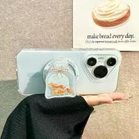 ราคา เคสชาร์จไร้สาย Magsafe ดีไซน์ปลาสีทองตัวน้อยน่ารัก สีน้ำเงินไล่ระดับ สีทอง เข้ากันได้กับ iPhone 15 และ 16 พร้อมขาตั้งแม่เหล็กแบบสั่น ปี 2025 (1732173117423912318)