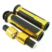 ราคา ทรงฮิต BBB ปลอกมือ+ตุ้มปลายแฮนด์ (มีเนียม) YOXI สีทอง (1730872111341865448)